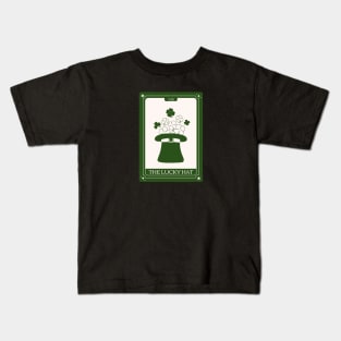 The lucky hat Kids T-Shirt